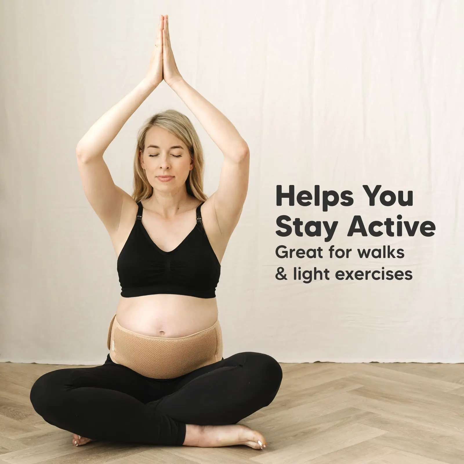 Pregnancy Belly Support Belt Pregnant Women Belts Maternity Belly Belt Soft & Breathable Abdomen Pelvic Support Bands Maternity Belly Band for Pregnancy