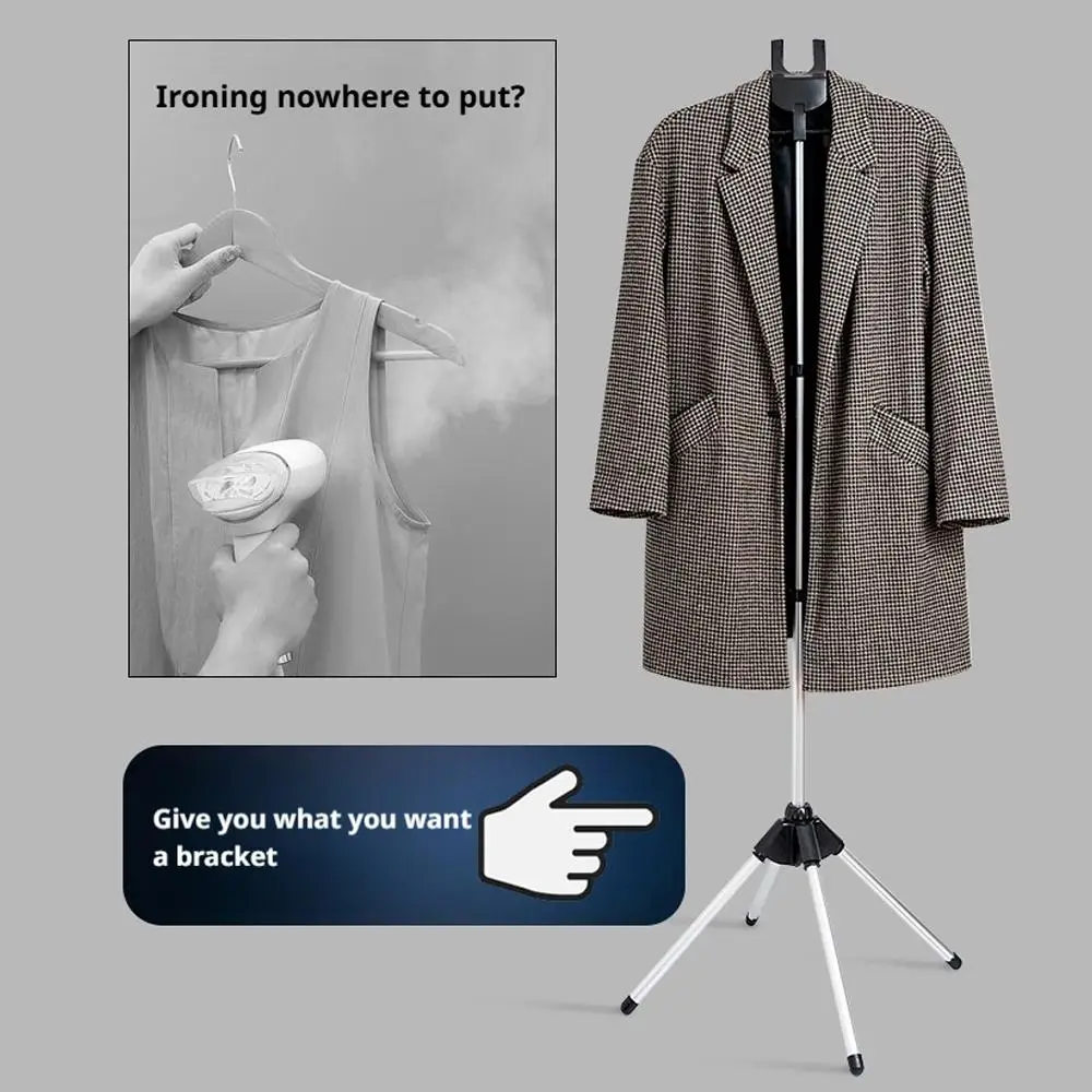 Steamer Stand Telescopic Garment Steamer Rack Height Ironing Standing Handheld Steam Garment Hanger Bracket Adjusta Z4w9