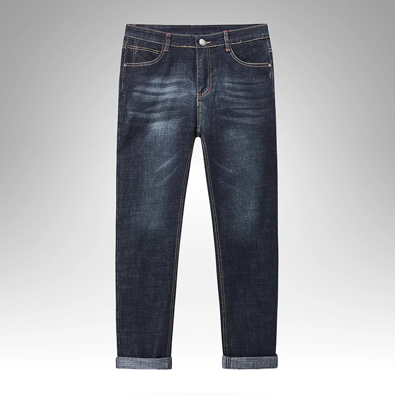 

Новинка 2024, корейские мужские повседневные мешковатые джинсы, классические мужские прямые джинсовые брюки с широкими штанинами, однотонные мужские брюки ярко-синего, серого и черного цвета