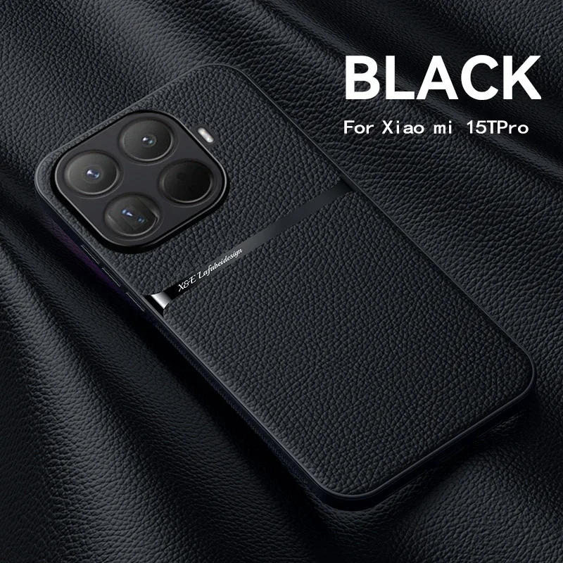 Classic Leather Magnetic Phone Holder Case - Premium Protection Cover