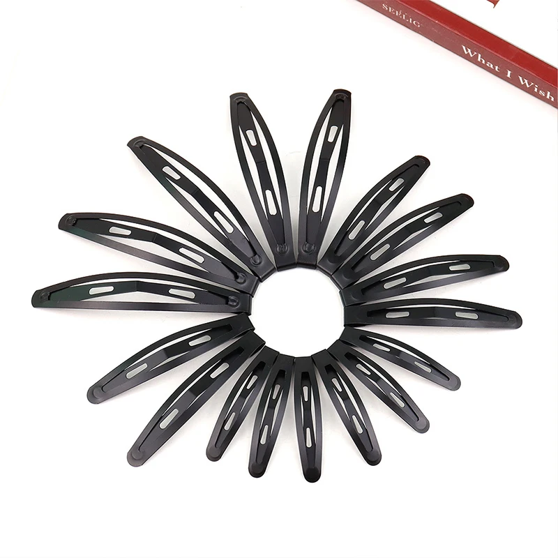 Metal Painted Frosted Hair Clip