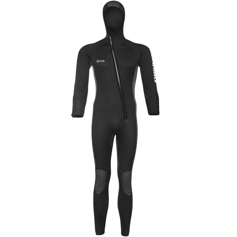 ZCCO 5mm Diving Suit 90% SCR Neoprene Waterproof Full-Body Coverage Professional Warm Wetsuit For Surfing Scuba Dive Snorkeling
