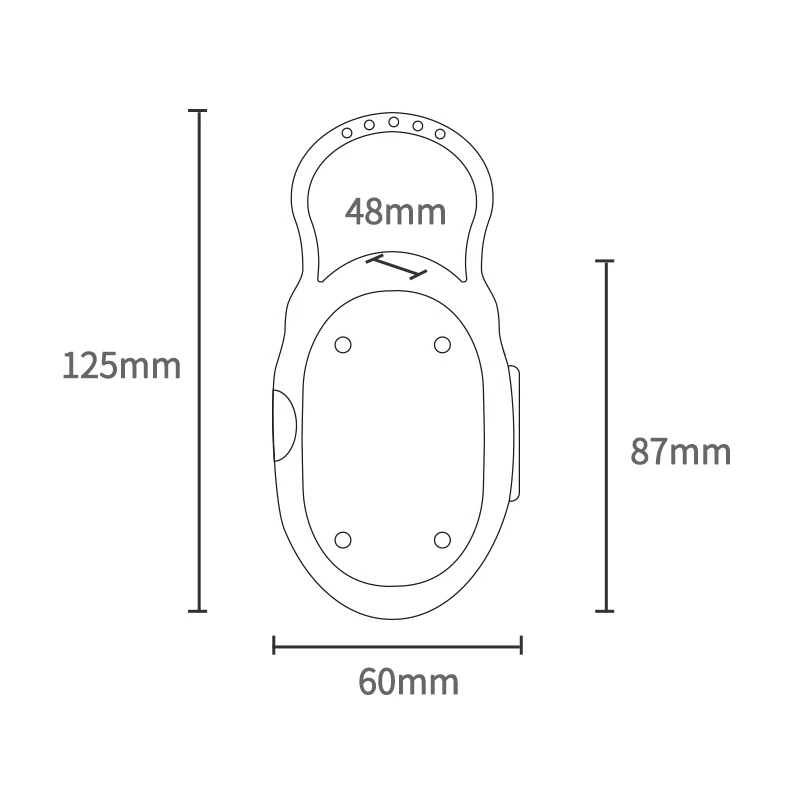 Pacifier Box 1 Pcs Portable Storage BPA Free PP Safety Material Pacifier Container Pacifiers Leashes And Cases pacifier holder plastic pacifier box