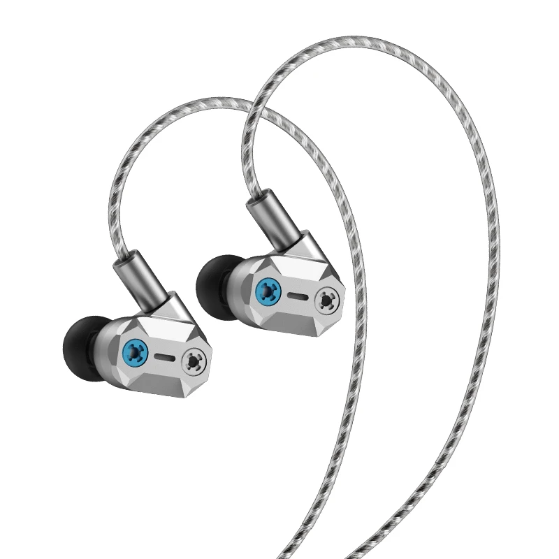 Shuoer Tape Pro Dynamic Hybrid Iem Headphones With Bass