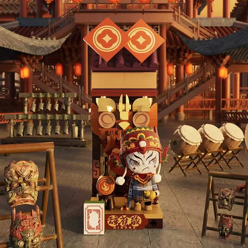 thumbnail image 1 of Original Pop Mart Wealthy Snake'S New Year Celebration Fortunate Hand Series Blcok Figure Blind Box Dimmo Skullpanda Labubu Gift, 1 of 5