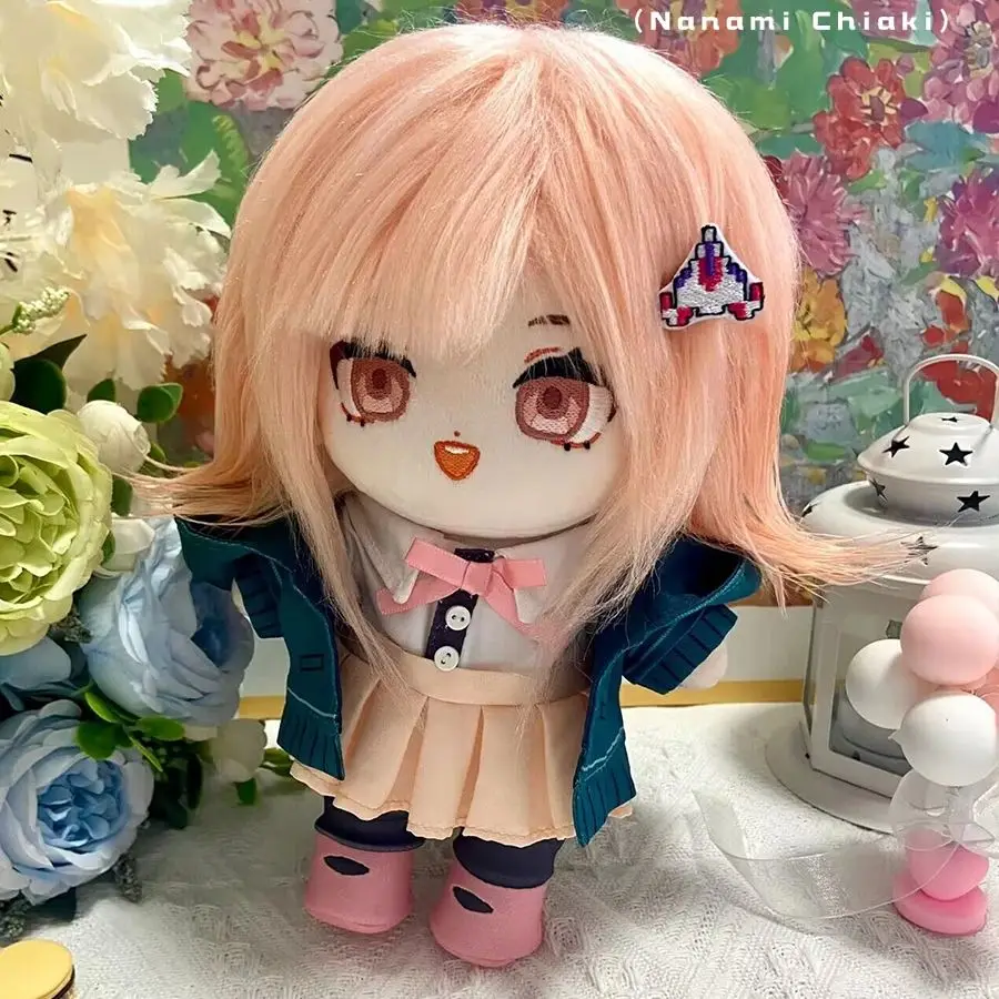 

Anime Danganronpa: Trigger Happy Havoc Nanami ChiaKi Cosplay Cute 20cm Plush Dolls Change Clothes Outfit Plushie Xmas Gift