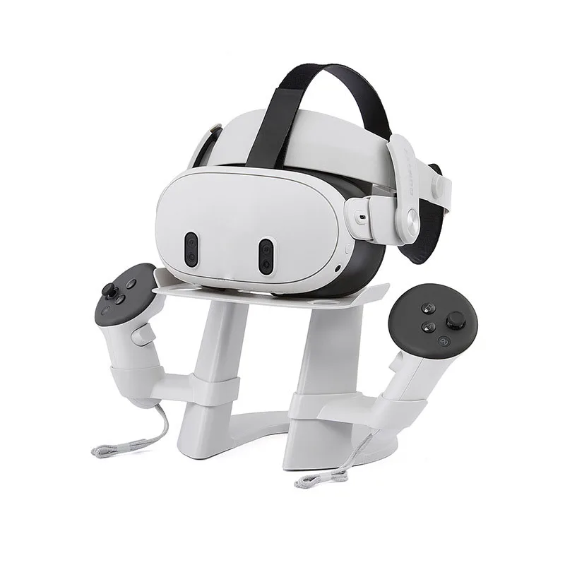 

VR Headset Holder for Meta Quest 3 Stand Display Holder Mount Station Space Saving Accessories