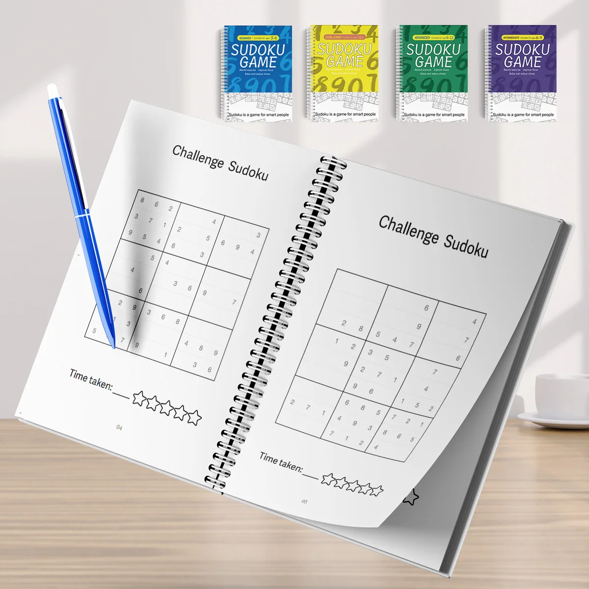 Kids Sudoku Puzzle Book 2
