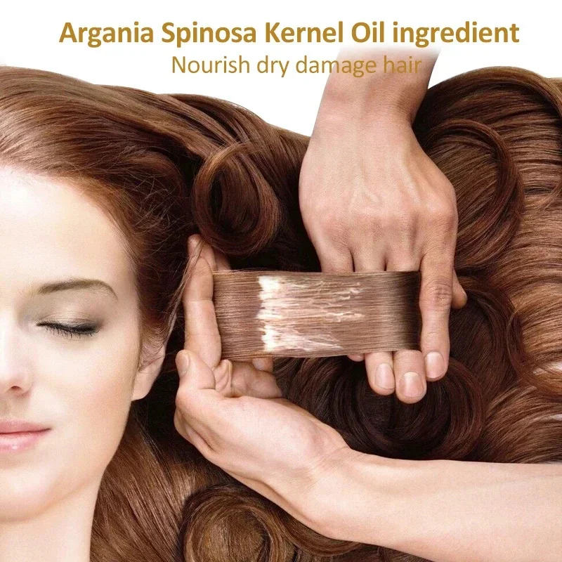 Hair Mask 5 Seconds Repair Damaged Carry Hair Frizzy Soft Smooth Shiny Deep Moisturize Treat Care Essential Oil 60ml hair mask