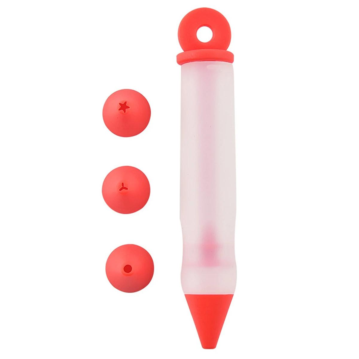 1PC Silicone piping pen cream cake DIY writing pen baking tool decoration for Western food plate jam pen