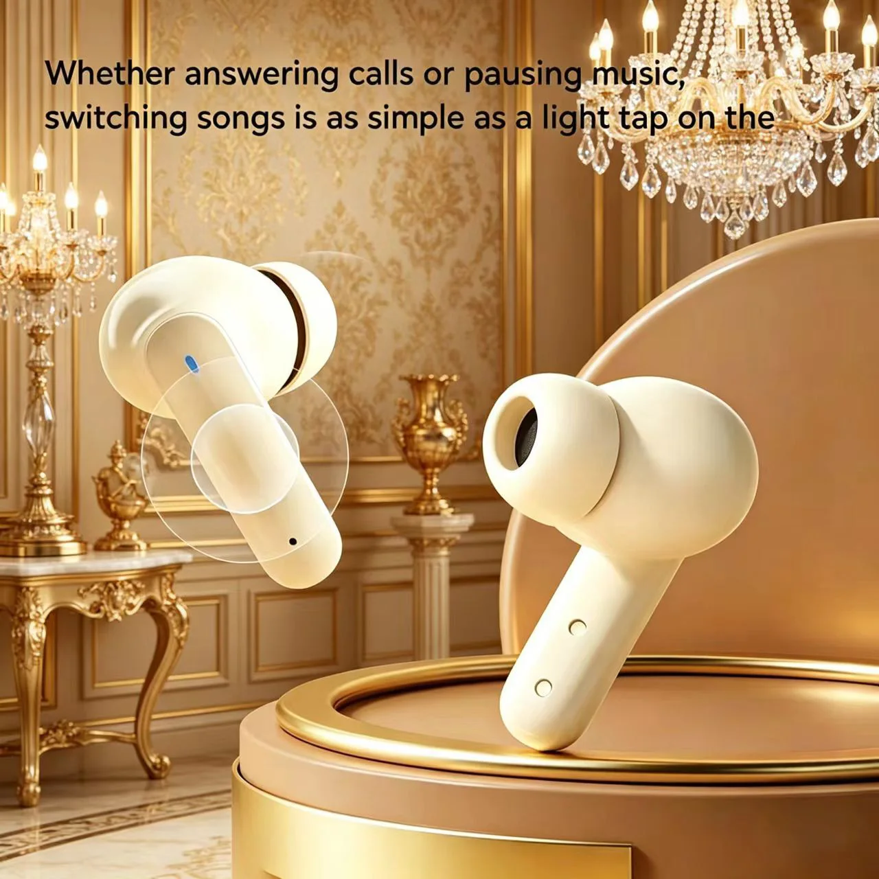 Enhanced Immersive Sound Wireless Earbuds - Ultra Low Latency Sport & Gaming