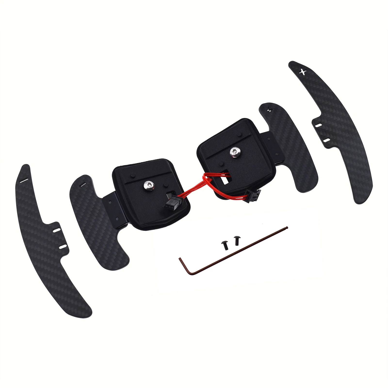 BMW E90 M3 E92 M3 E93 M3 X5M X6M E70 E71 탄소 섬유 용 스티어링 휠 마그네틱 시프트 패들