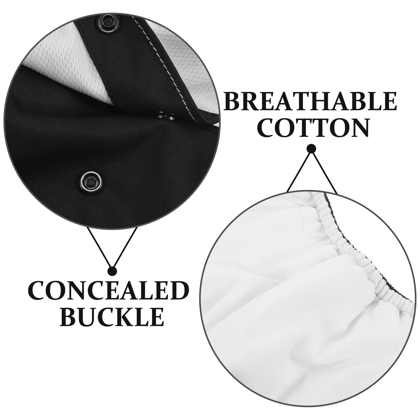 Elderly Incontinence Underwear Waterproof Anti Leak L Code Gray Cotton Diaper Pants Reusable Washable Adjustable Strap for Home 5