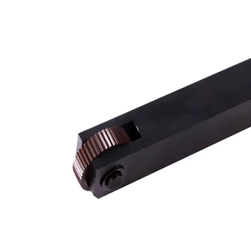 Black & Silver Steel Straight Linear Knurling Tool Set with 0.5mm 1.5mm 2mm Pitch Single Wheel Pack of 7