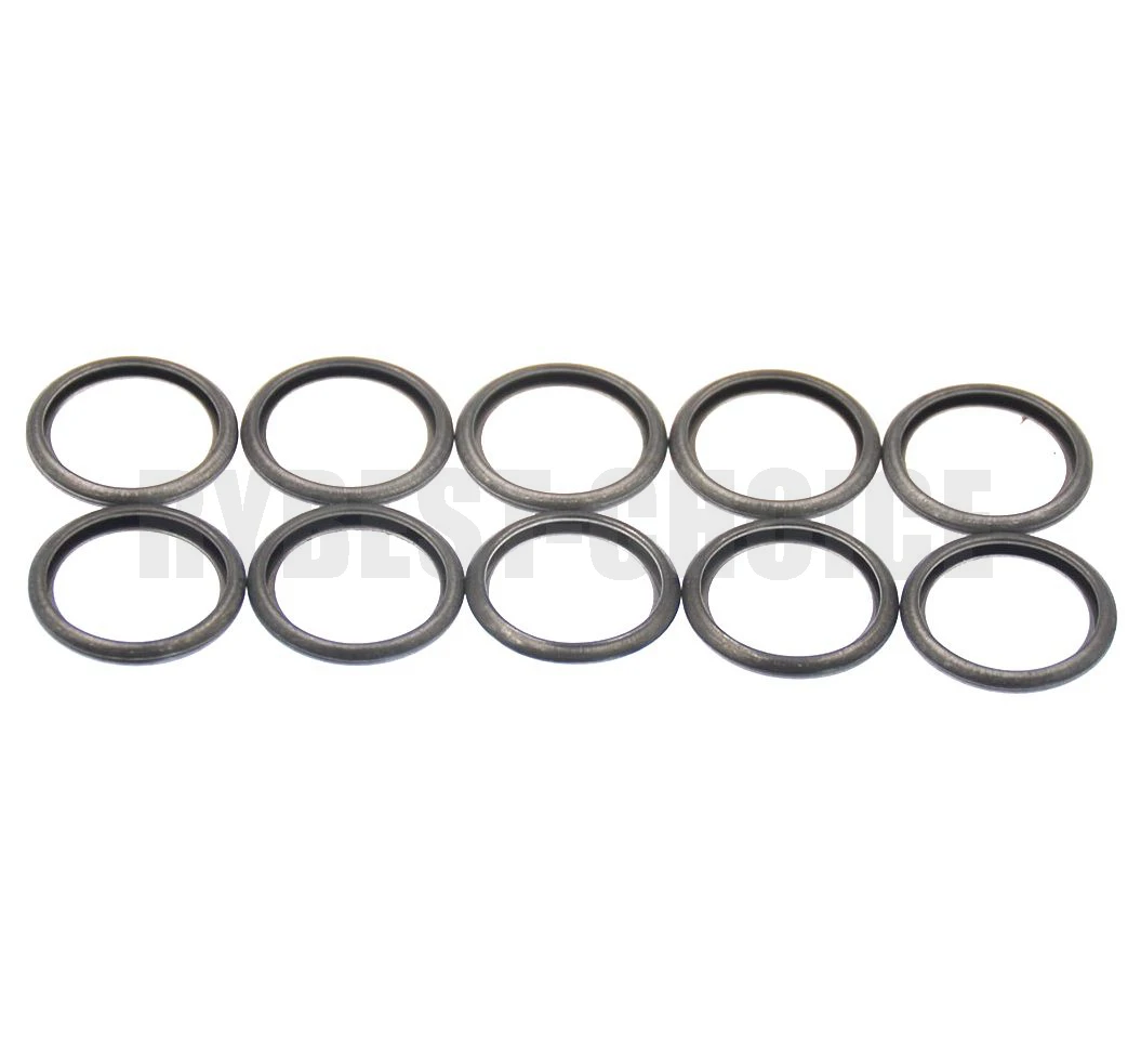 10pcs Oil Drain Plug Crush Gaskets 16mm ID 803916010 Replacement Parts Fits for Subaru BRZ 2013 2014 2015- Aluminium Alloy