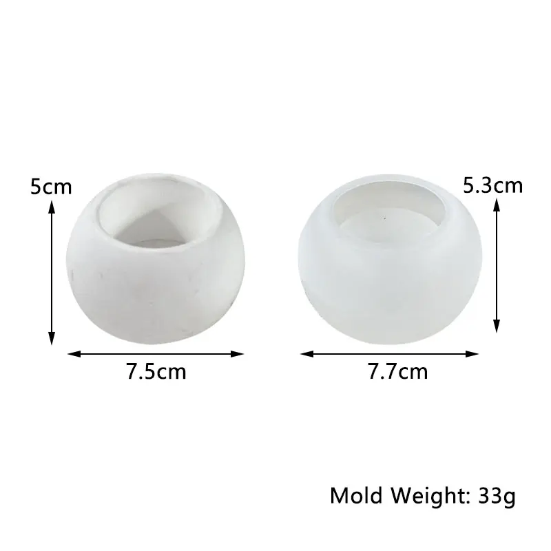 Versatile Gypsum Silicone Mold for Home Decor and DIY Projects