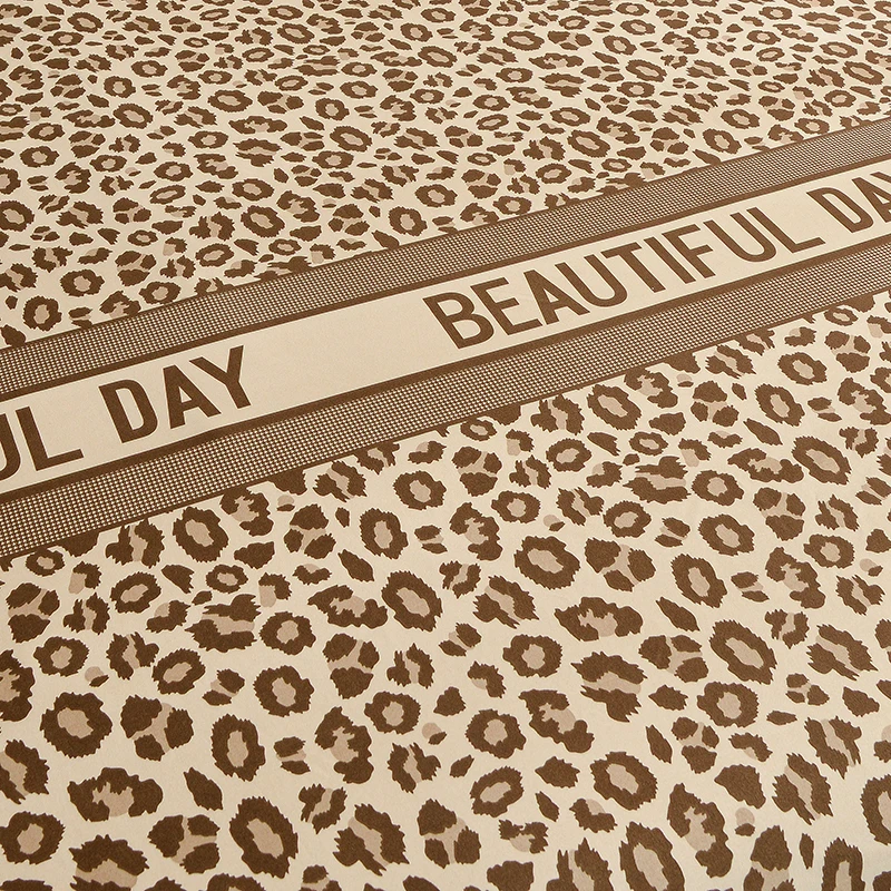 Leopard Print Fitted Sheet Wild Animal Cheetah Skin Texture Bed Cover Romantic Fashion Bed Sheet Set with 2 Pillowcase Twin King 5 Leopard Print Fitted Sheet Wild Animal Cheetah Skin Texture Bed Cover Romantic Fashion Bed Sheet Set with 2 Pillowcase Twin King 5