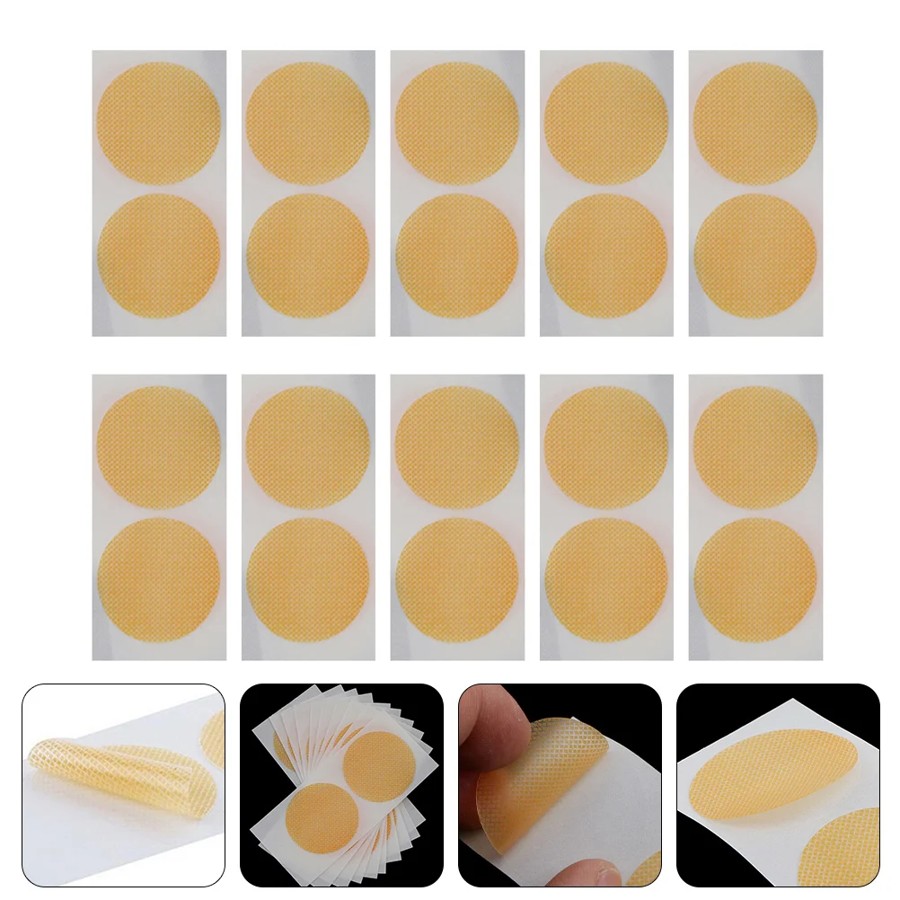 

20 Pairs Men's Stickers Breathable Protectors Portable Guard Skin-friendly Summer Pe Tape Man