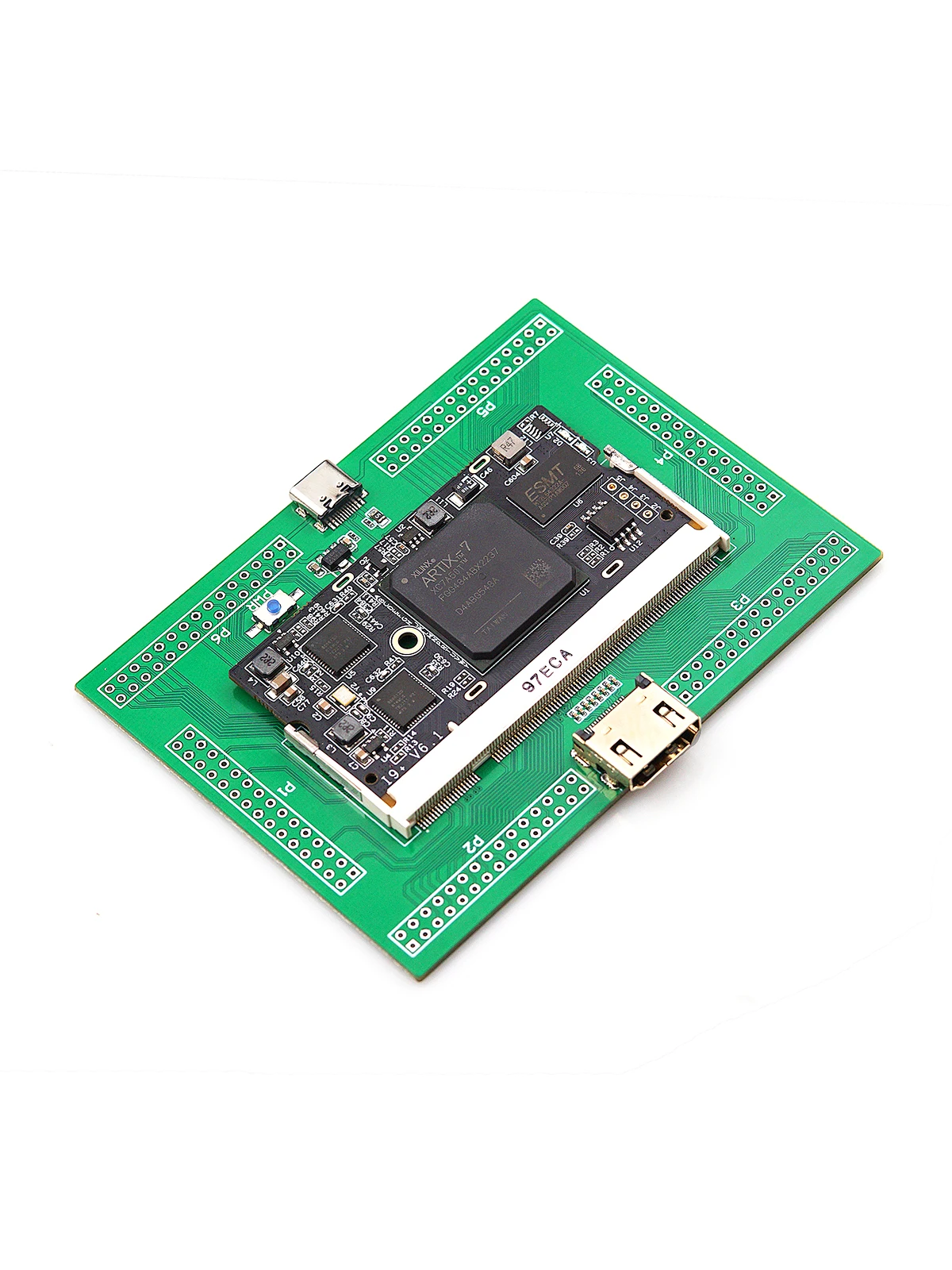 Xilinx FPGA RISC-V ���� ����, Colorlight i9 + ���, ���� �ҽ� ��ü��, XC7A50T