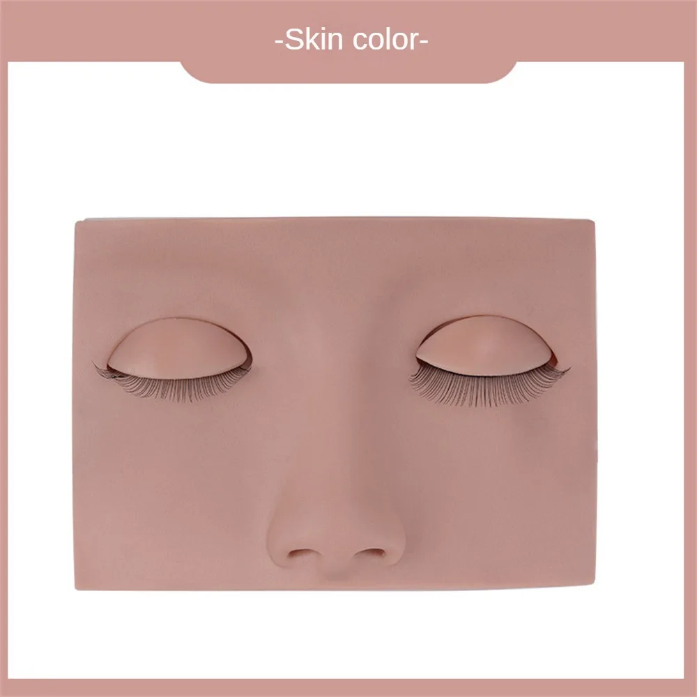 미용 모델 사용 안전 재사용, 작고 가벼운 접목 속눈썹 운동, 메이크업 탈착식 헤드 몰드, 실제 내구성 헤드 모델