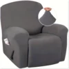 Super Stretch Recliner Sofa Cover Shape Fit Non-Slip Reclining Sofa Cover Fits Standard Queen Size Recliner 1