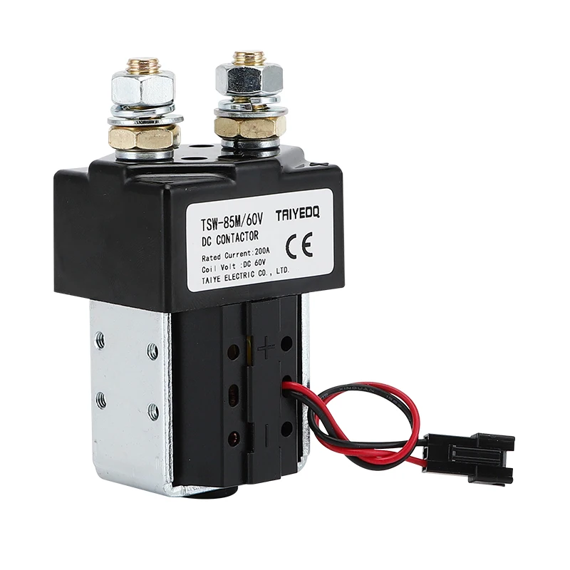 200a dc12v 24v 48v 60v 1no contator 05