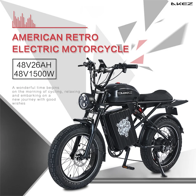 20 Inch Disc Brake Electric Lithium Battery LCD Display Fatbike Adults 48V 1500W 26Ah new model shipped from factory