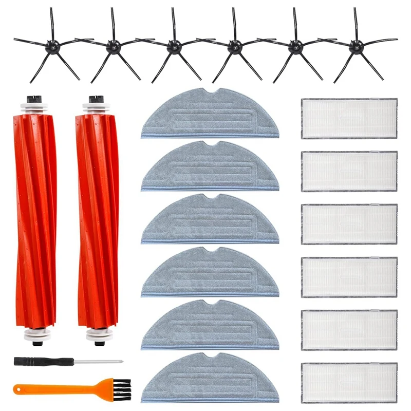 

Parts Accessories For Roborock S7 , Replacement Parts For Roborock S7/S7+/T7S Plus/T7, Main Brushes, Filters, Side Brushes