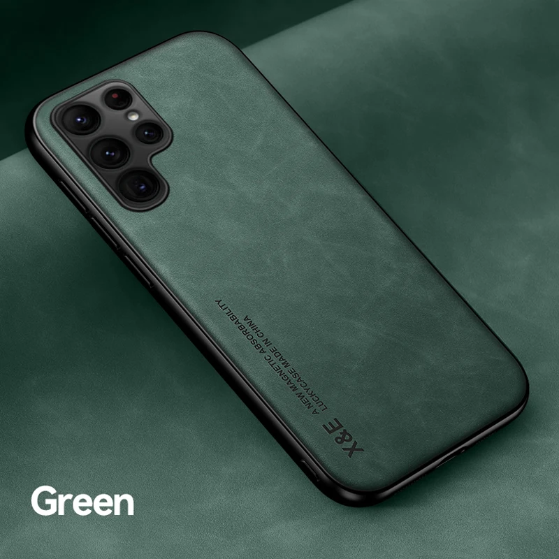 Luxury Silicone Leather Phone Case - Ultra Protection and Style