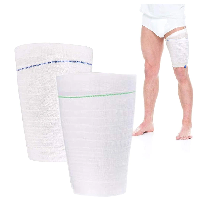 Drawstring Urine Bag Leg Strap Drainage Bag Fixing Strap Leg Net Cover Urinary Four Sided Elastic Pull Rope