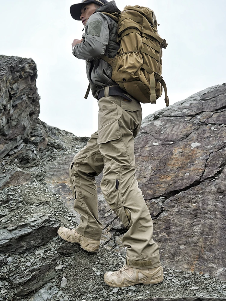 Outdoor Raider Second-generation Tactical Pants Men's Spring Wear-resistant Straight Overalls Anti-splashing Mountaineering