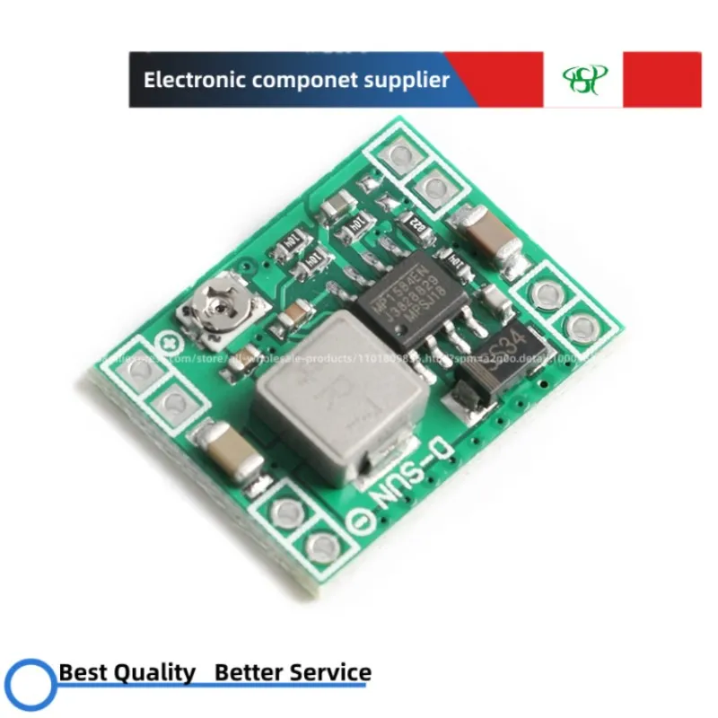 MP1584EN 3A Ultra-Small Size DC-DC Step Down Supply Module Adjustable Power Step-down Descending Output 24V 12V 9V 5V 3V LM2596 lm2596 5 pcs lot voltage regulator dc dc step down power supply module 3a adjustable step down module lm2596s adj 24v 12v 5v 3v