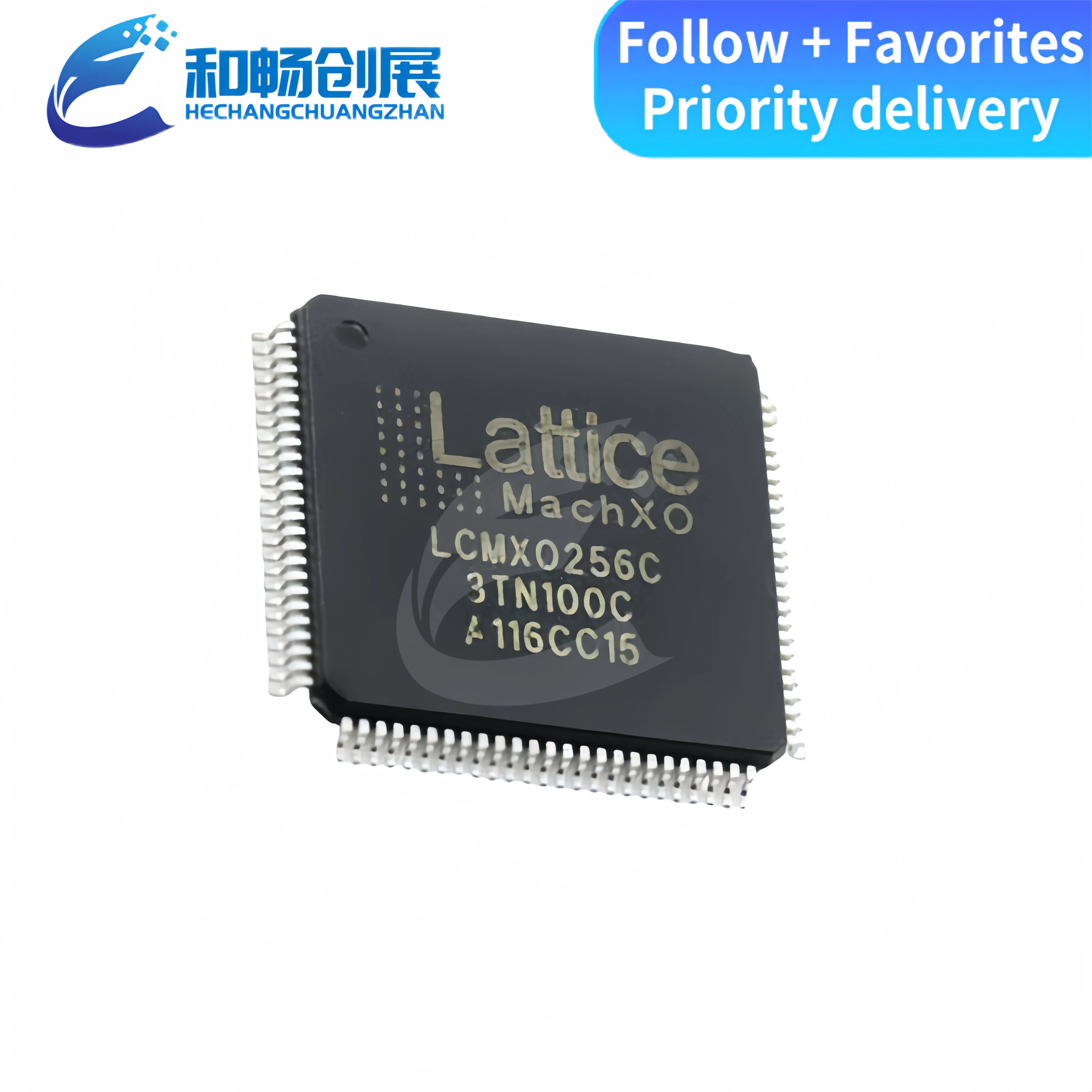 

Оригинальный логический чип LCMXO256C LCMXO256C-3TN100C QFP100