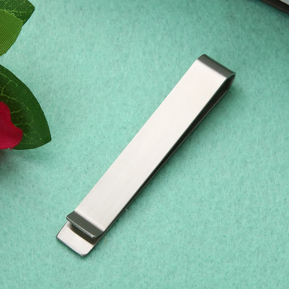 Stainless Steel Credit Card Holder Multifunctional Dollar Cash Clamp Convenience Strong and  Gifts for Men Women