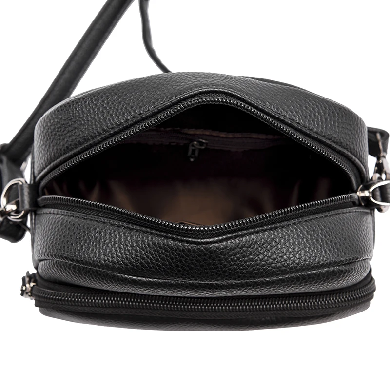 Crossbody Bag Women Handbags Leather Shoulder Bag Cowhide Leather Women Messenger Bags High Capacity Shoulder