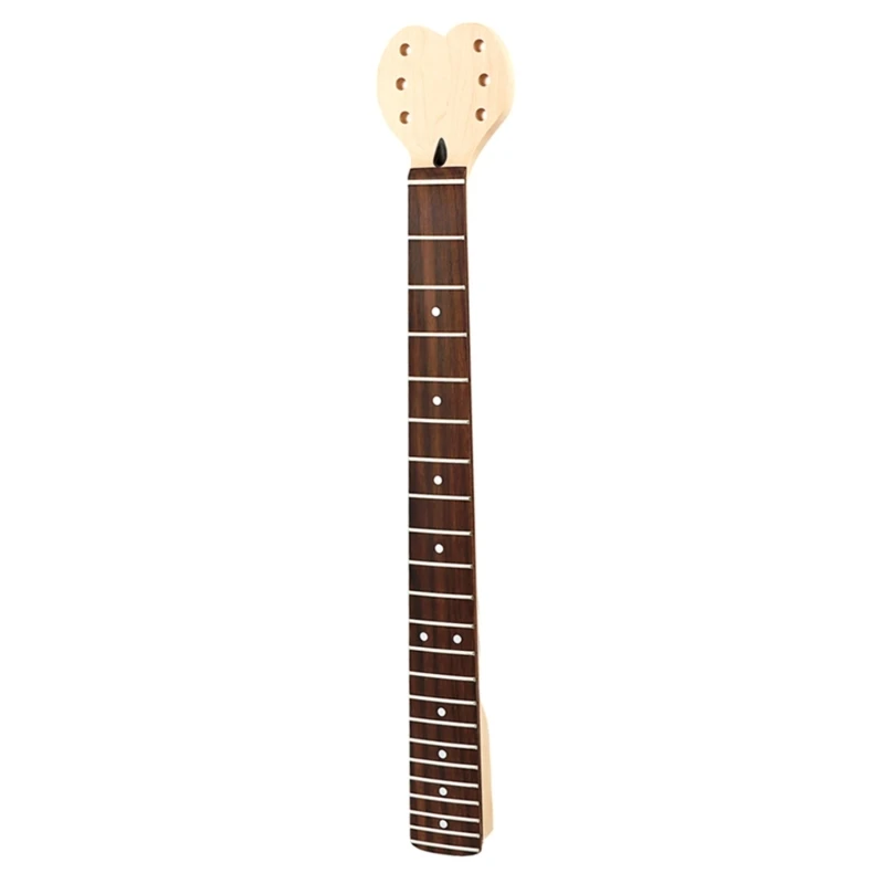 

Unfinished Electric Guitar Neck Body 22 Fret Guitar Neck Replacement Guitar DIY Repair Parts Rosewood Fingerboard
