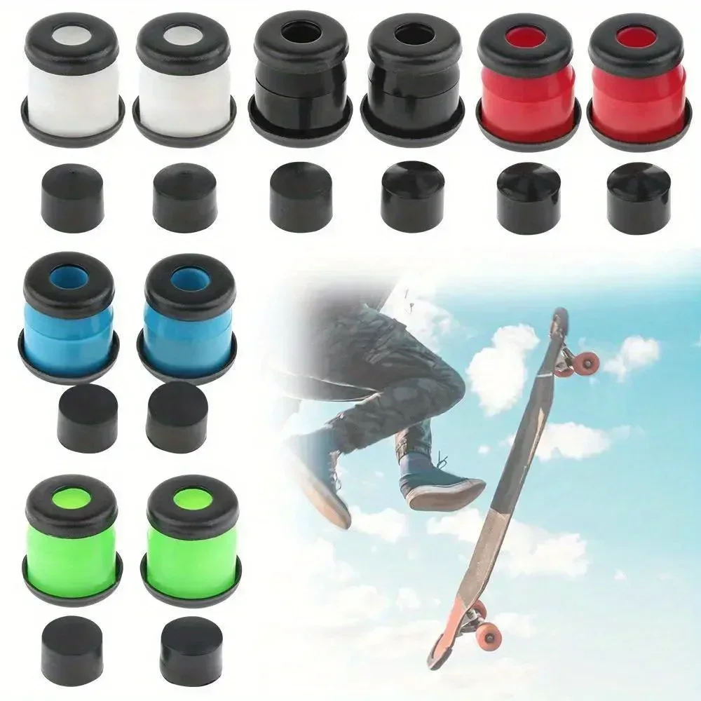 Skateboards shock suit kit 90a hard longboard pivot tube speed ring washers cylindrical bushings conical-bushings skateboard accessories