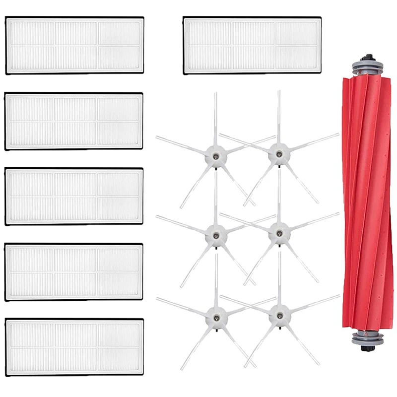 

Сменные Роликовые боковые щетки, HEPA-фильтры для Roborock S7 T7S T7plus аксессуары для робота-пылесоса