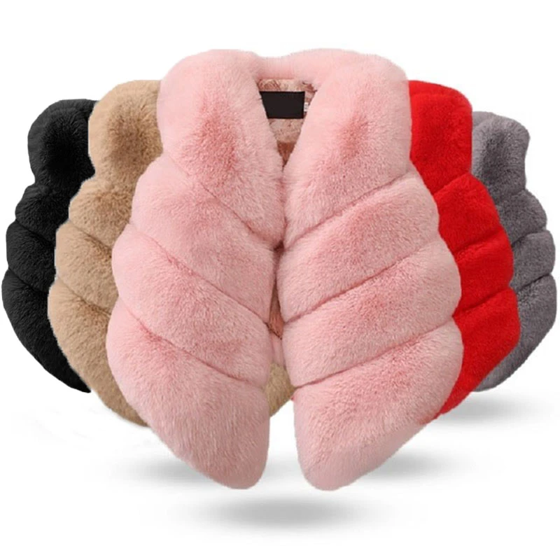 fur vest for girls