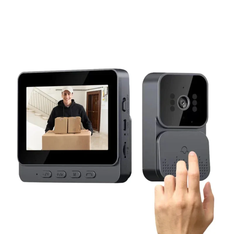 Wireless Smart Doorbell Camera with Night Vision