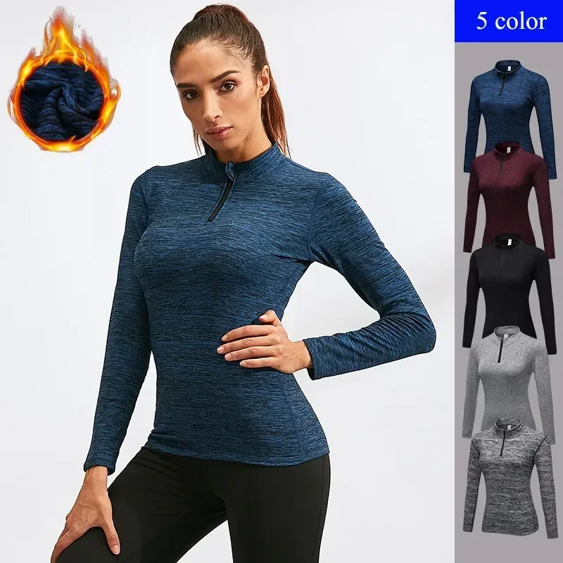 

For Lingerie Warm High-collar Shirt Thermal Pajamas Shirts Women Underwear Top Thermo Ladies Clothing Velvet Winter Thermal