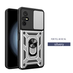 Ultimate Shockproof Armor Case with Camera Lens Protection for TCL 30 SE 4G (GRAY)