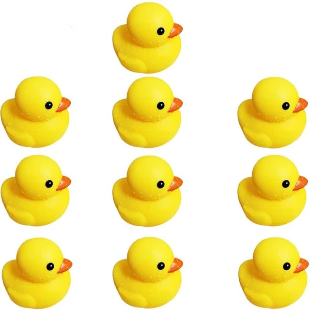 Mini rubber ducks