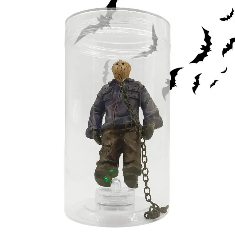 

Horror Figurine Resin Light Horror Movie Character Night Light Halloween Gift Souvenir Home Accessories Room Craft Decoration