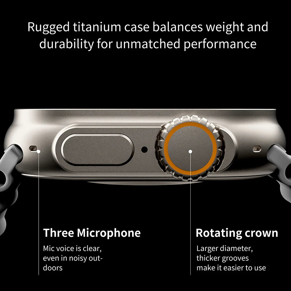 2023 Ʈ ġ Ʈ ø 8 NFC Smartwatch 49mm    ȭ    HD 