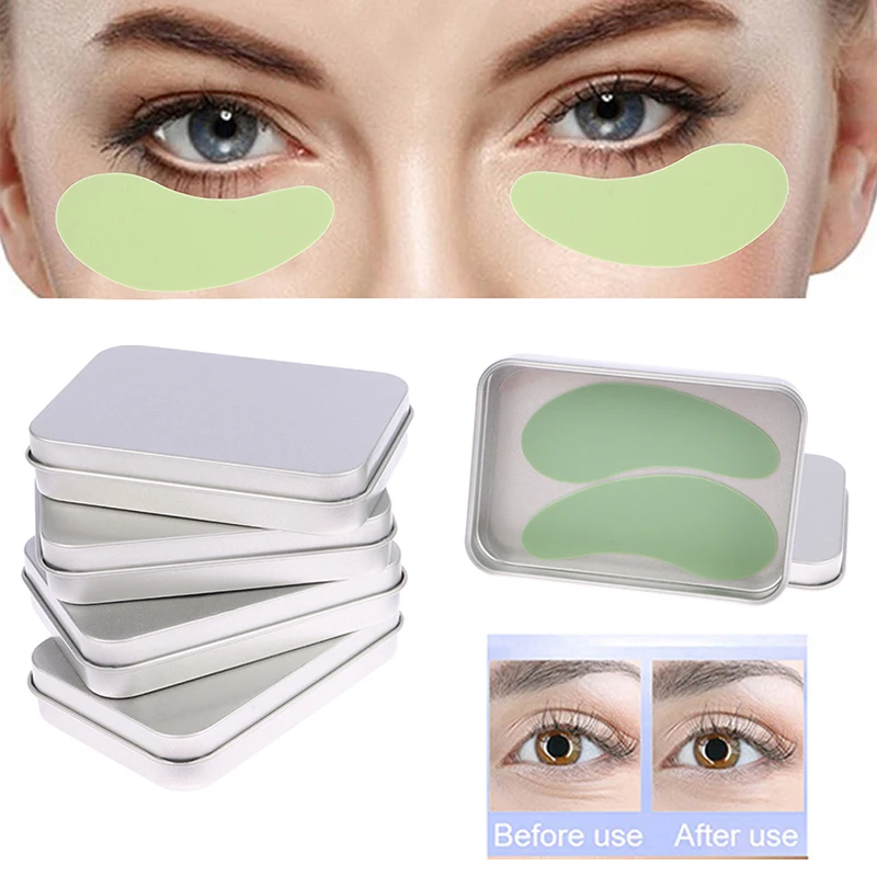 1 Pair Reusable Eye Mask Patch Silicone Pads Essential Eye Cream Patch Facial Lifting Eye Wrinkle Removal Patch Eye Skin Care крем против морщин 50 г anti wrinkle cream patanjali