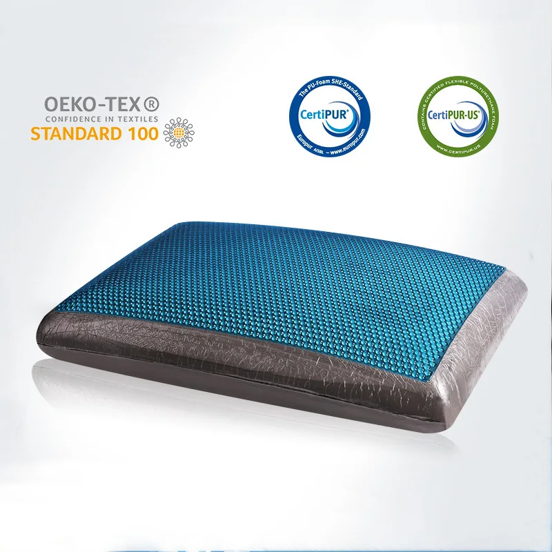 Bamboo Charcoal Slow Rebound Neck Pillow Ergonomic Pillow Comfort Relax The Cervical for Adult Pillows Side Sleeper Pillow 6