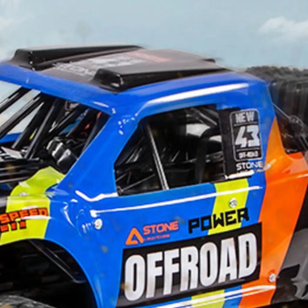 JJRC Q205 Voiture RC 1/14 4x4 Amphibie RTR Bleu - 25min Autonomie
