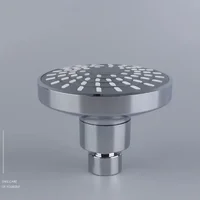 High Pressure Chrome Shower Head Sprayer Rainfall Wall-Mounted Bathroom Fixture Faucet Bathroom Accessories 2