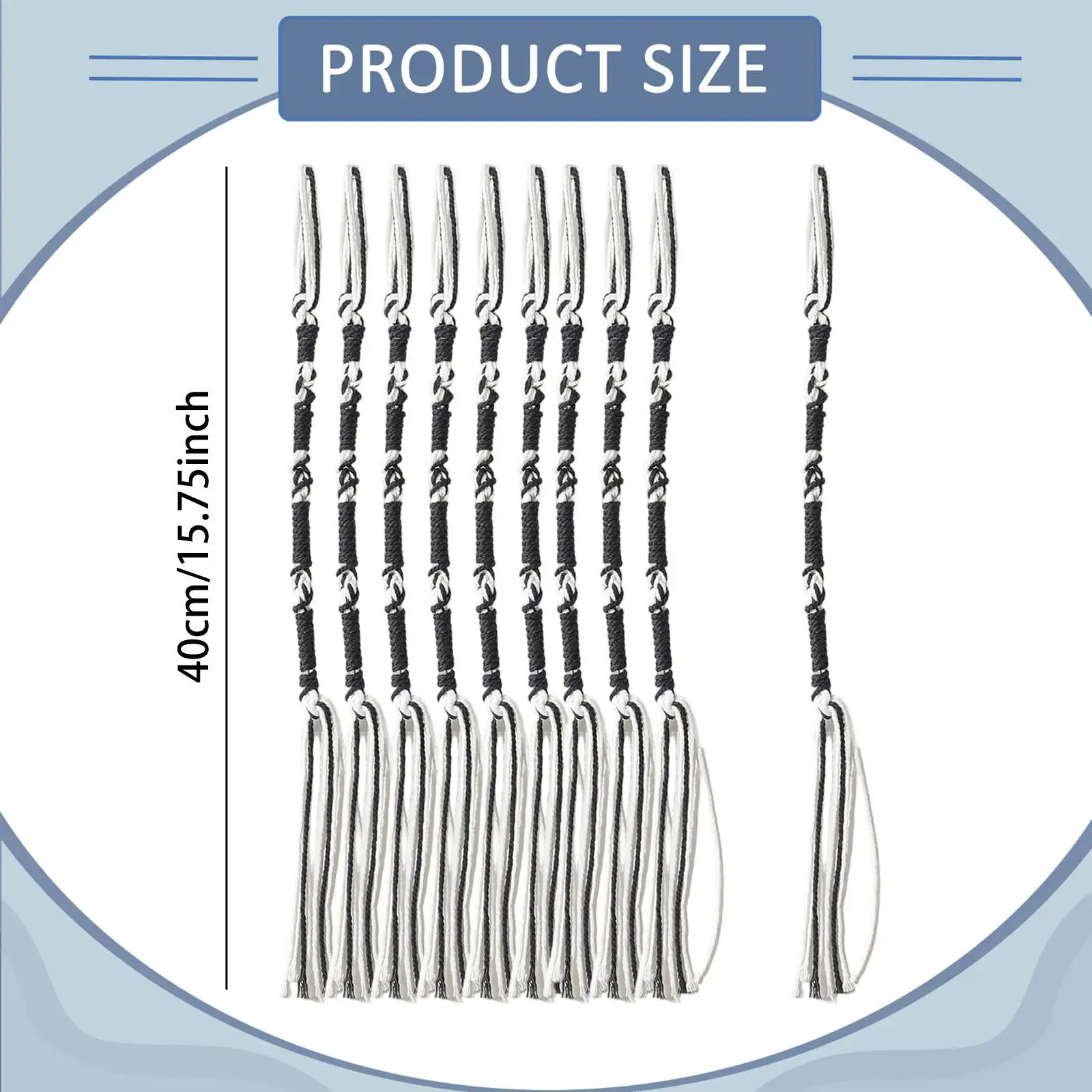 옷용 태슬, 대형 면 프린지 허리 장식 태슬, 바지, 청바지 및 티셔츠용